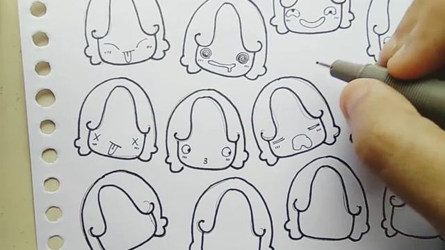 #DOODLING : Cute Expressions to Doodle! смотреть онлайн