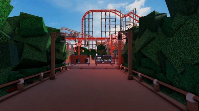 Level Crossing at Roblox Theme Park Tycoon 2's park смотреть онлайн