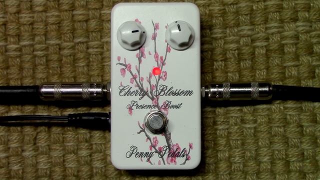 Penny Pedals Cherry Blossom Guitar Presence Boost Pedal смотреть онлайн