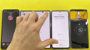 Incoming Call Social App Viber vs WhatsApp vs IMO vs bip vs Signal/ Samsung and IPhone