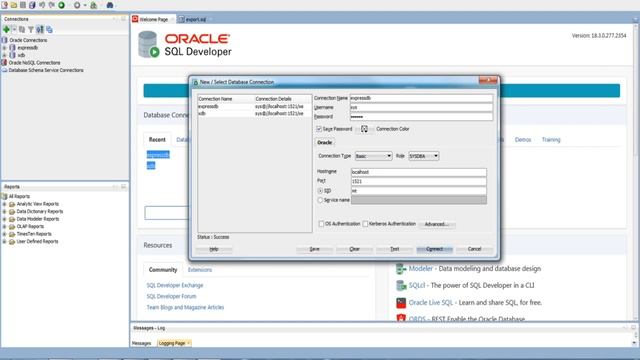 Oracle Tutorial: How to start,stop,enable Oracle service in Windows. Connecting SQL Developer. смотреть онлайн