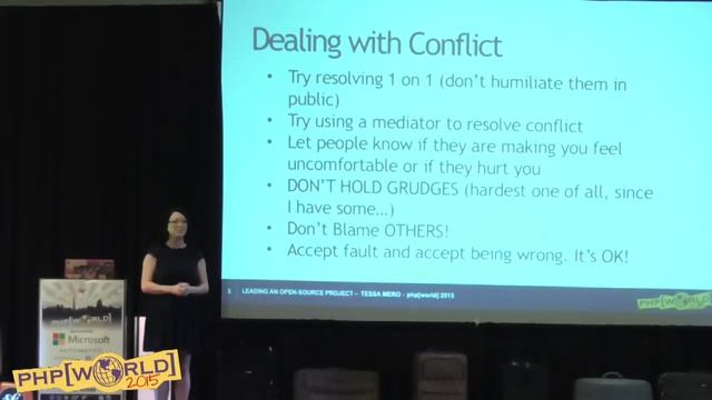 Leading an Open-Source Project — php[world] 2015 — Tessa Mero смотреть онлайн