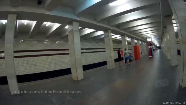 станция метро Новые Черемушки // 06.08.2017 смотреть онлайн