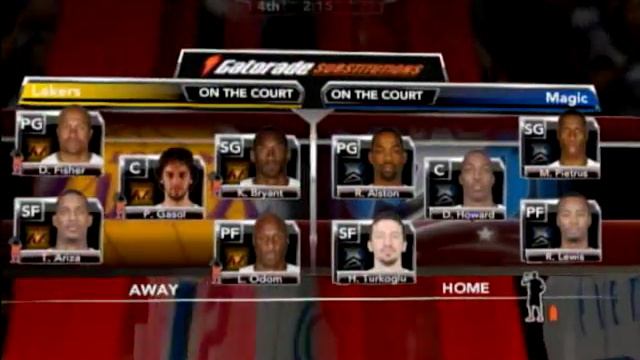 LA Lakers vs Orlando Magic Game 5 of the 2009 NBA Finals Simulation смотреть онлайн