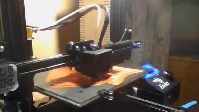 Печать гитары на 3D принтере, длинное не ускоренное видео))) смотреть онлайн