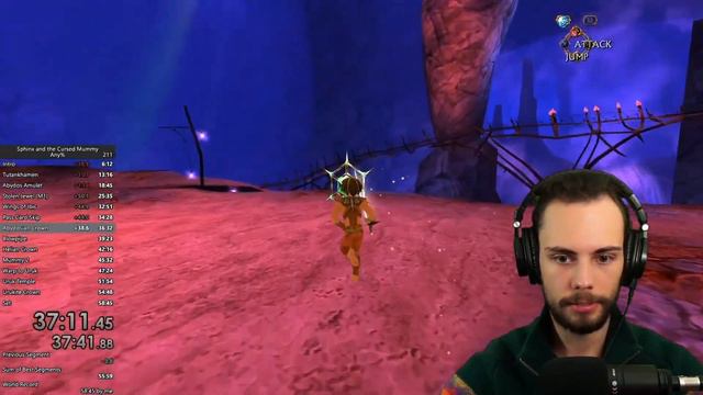 Speedrunner Reacts to WORLD RECORD Sphinx and the Cursed Mummy Speedrun смотреть онлайн