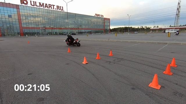 GP8! MotoGymkhana Kuzmin Alexey Russia CBR600F4i 32,87