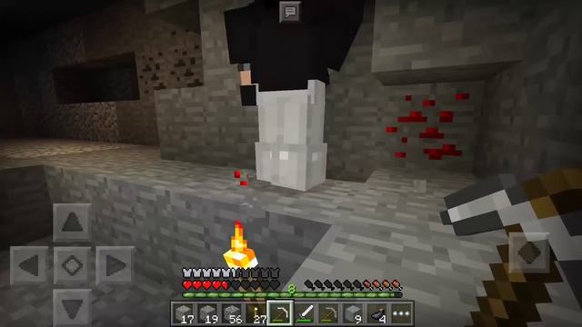 Выживание вдвоём в minecraft pe 0.14.0 золотая шахта/холодильник #4 смотреть онлайн
