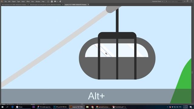 Основы работы в Adobe Illustrator смотреть онлайн