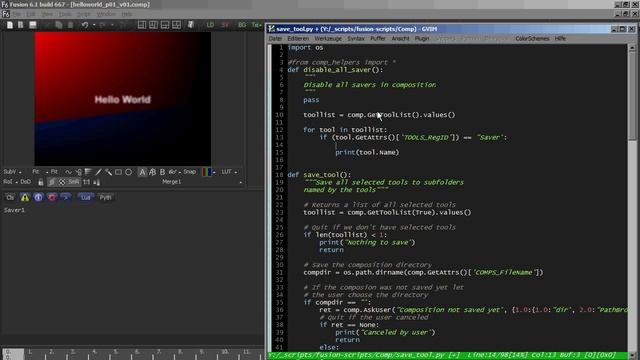 Blazej's "Using Python with Fusion" - part two смотреть онлайн