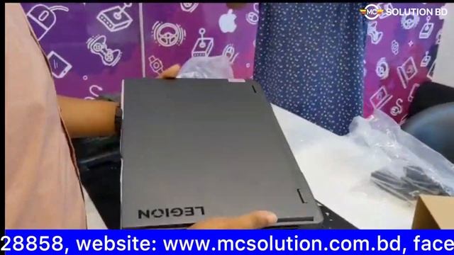 Unboxing Lenovo Legion Pro 5 | 2023 Model | Gaming Laptop | Mc Solution BD смотреть онлайн