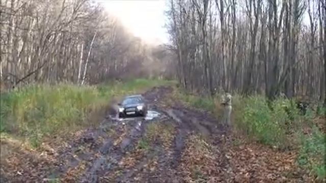 Форестер и Шевроле Нива в грязи Самарской луки смотреть онлайн