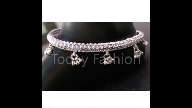 Latest silver anklets designs | Bridal anklets designs 2021 | silver payal designs | Today Fashion смотреть онлайн