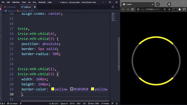 Pure CSS Loader and Spinner Animation || Simple Spinners Preloader смотреть онлайн