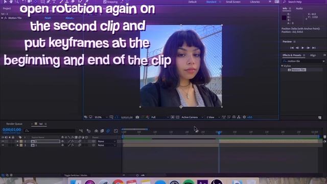after effects | corner spin tutorial смотреть онлайн