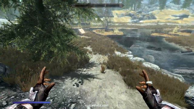 Skyrim Discovered - HJAALMARCH, All Map Markers Run, Part 1 - Meeko's Shack, Chillwind Depths смотреть онлайн