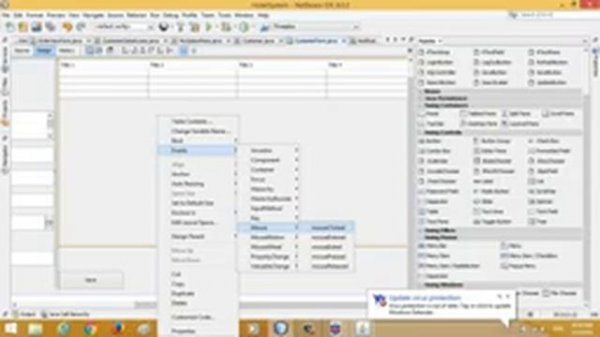 Update Data Oracle Database and Alert Notification Message - Java Tutorial(2)
