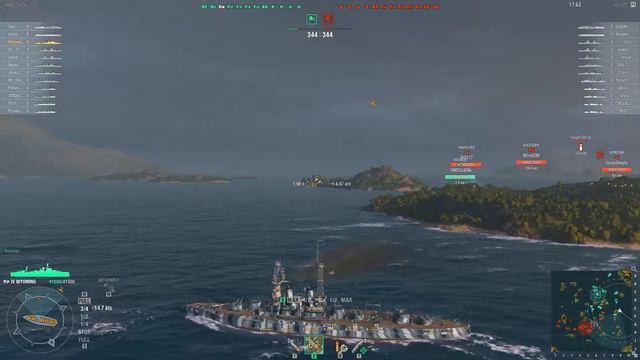 МОРСКОЙ БОЙ (WORLD OF WARSHIPS) смотреть онлайн