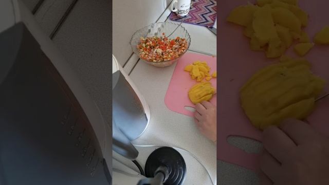 Готовлю оливье(без горошка)