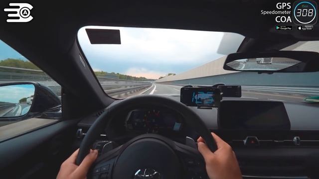 TOP SPEED |POV| In Toyota Supra On German Autobahn ✔