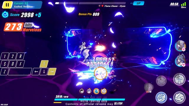[Honkai Impact 3 Beta 5.4] - Red Lotus 384D - SILVERWING Destroys Many Bosses смотреть онлайн
