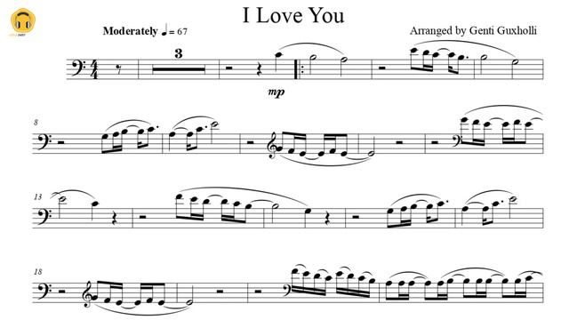 I Love You by Billie Eilish (Cello Solo with Piano Accompaniment/Sheets) смотреть онлайн