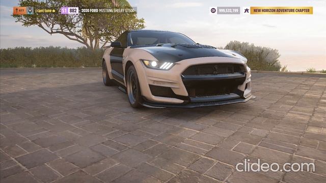 FORZA HORIZON 5 - 1200HP '20 Ford Mustang Shelby GT500 Drag Tune смотреть онлайн