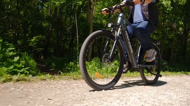 Обзор на электровелосипед HIPER ENGINE MTB X1 Space Gray (2022) смотреть онлайн