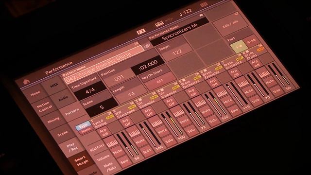 YAMAHA MODX / MONTAGE M6 M7 M8x SEQUENCER SONG - James Bond - Escape from Piz Gloria (John Barry) смотреть онлайн