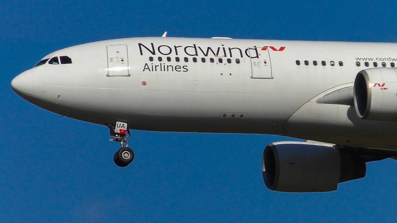 Nordwind Airlines ▶ Airbus A330-223 VP-BUA ▶ Шереметьево, Москва (осень 2018)
