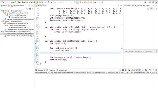 How to use the "Run to Line" option in Eclipse Debug Mode смотреть онлайн