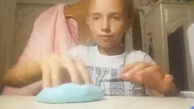 БАТТЕР СЛАЙМ СВОИМИ РУКАМИ, смешала покупной и самодельный Слайм, получился «Баттер слайм?» смотреть онлайн