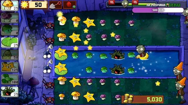 ?НОВЫЙ МИКРОФОН И РАСТЕНИЯ ПРОТИВ ЗОМБИ НА ТЕЛЕФОНЕ! ➤ №4 ➤ Plants VS Zombies Стрим смотреть онлайн