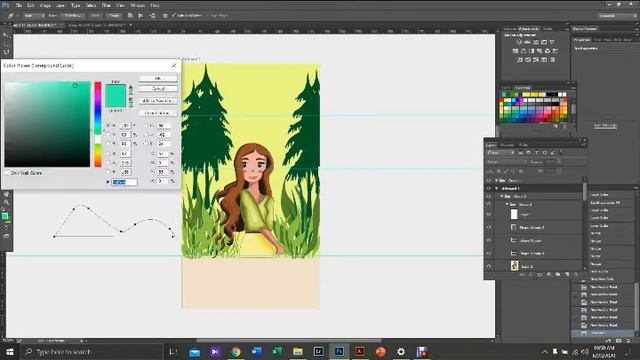 Turn Sketch to Vector Art In Illustrator/Speed Art Tutorial смотреть онлайн