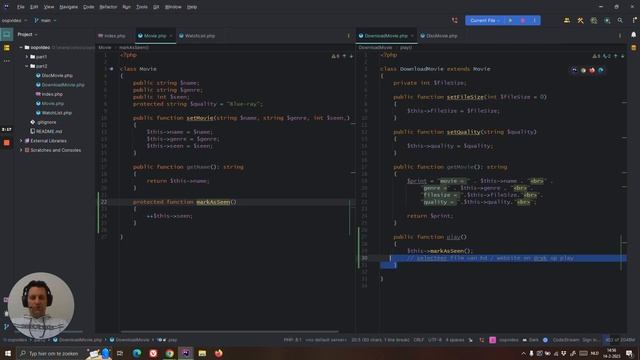 OOP PHP protected methoden смотреть онлайн