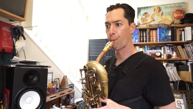 JodyJazz DV bari sax mouthpiece with Power Ring demo - Come Rain or Come Shine Jack Beeche смотреть онлайн