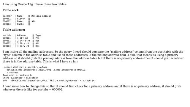 Databases: Problems working with decode function when there is more then one expression смотреть онлайн