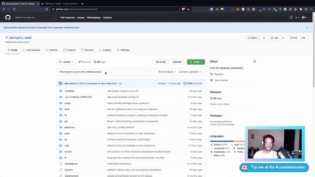Github Finally Comes up With a Way to Sync Your Forks смотреть онлайн