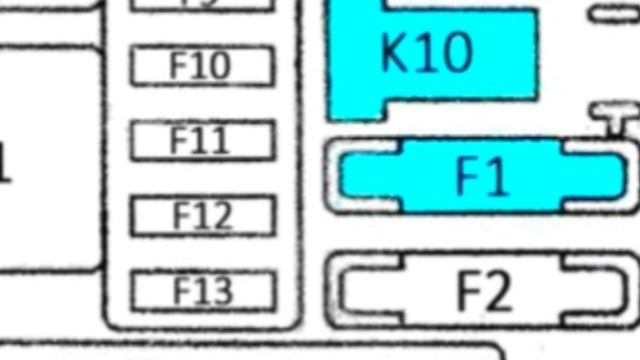 Вот блок предохранителей и реле. ДЭУ МАТИЗ. (М 150) 2000 по 2015 год. Что за что отвечает. смотреть онлайн