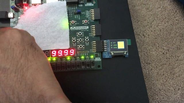 Project 1 Demo ECE-544 HSV to RGB Conversion смотреть онлайн