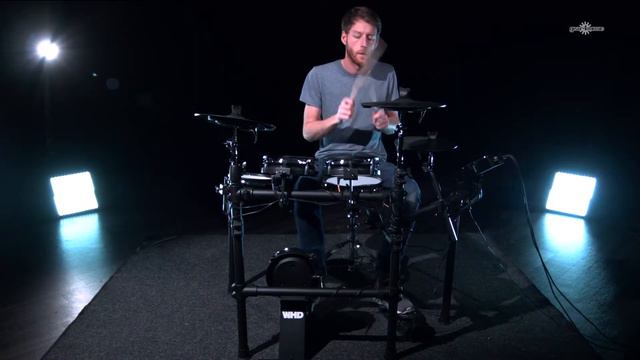WHD 600-DX Electronic Drum Kit | Gear4music demo смотреть онлайн