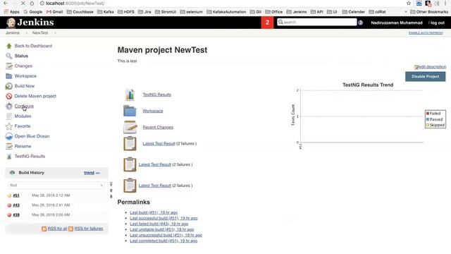 Selenium Page object Model Framework Jenkins setup смотреть онлайн