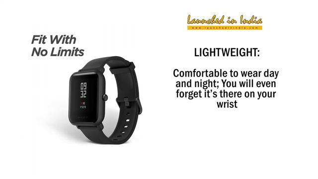 Amazfit Bip Lite Smart Watch India смотреть онлайн