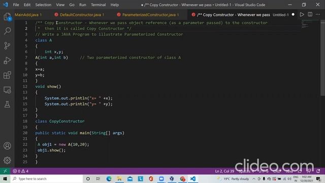 Tutorial 5 | Constructor | Java | Prof. Subhabrata Bhattacharjee смотреть онлайн