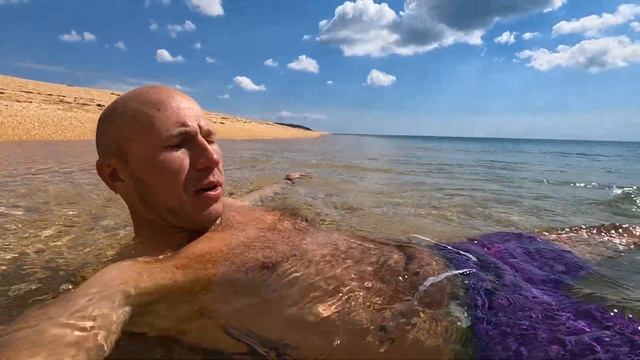 Крым.Опукский заповедник. Райское место для отдыха с палатками. Дельфины. смотреть онлайн