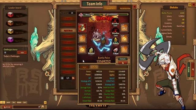 Unlimited Ninja S44 JoeTsu Account Overview смотреть онлайн