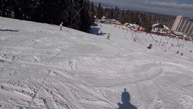 Ски писта "Иглика" (синя), курорт Боровец | "Iglika" ski track (blue), Borovets resort смотреть онлайн