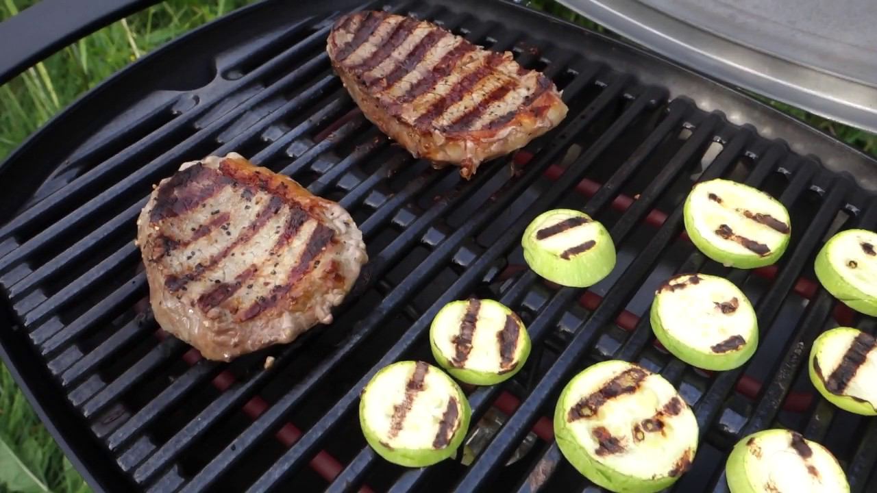 Электрический гриль Weber Q 1400 смотреть онлайн