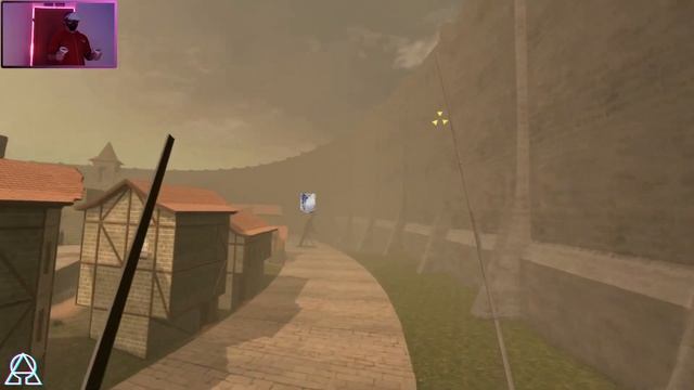 O SEGREDO DE UM BOM MATADOR DE TITANS! - Attack On Titan VR Fan game by Kosma. смотреть онлайн