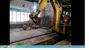 Как мы придумали чистить яму на грузовой мойке!!!Простой моечный аппарат!!!Экскаватор-погрузчик САТ